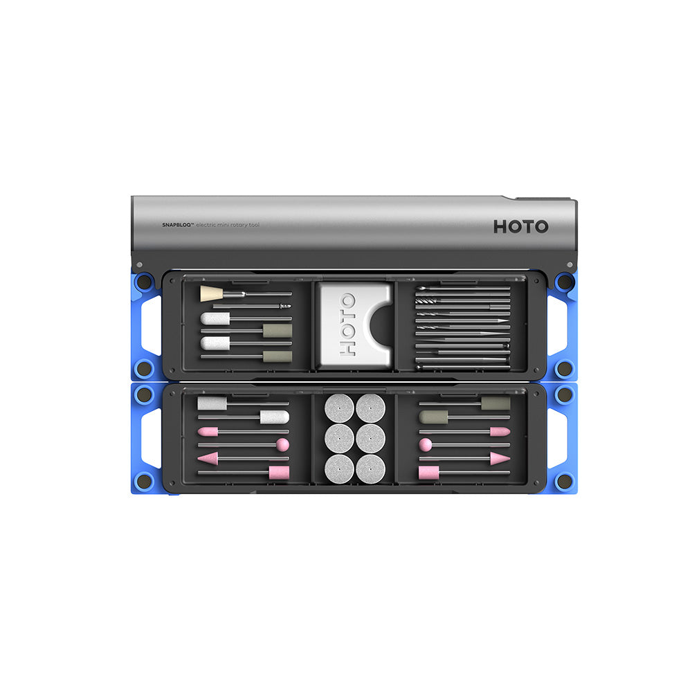 HOTO HFE0022GL SNAPBLOQ™ R-A04 38pcs Electric Mini Rotary Tool Kit