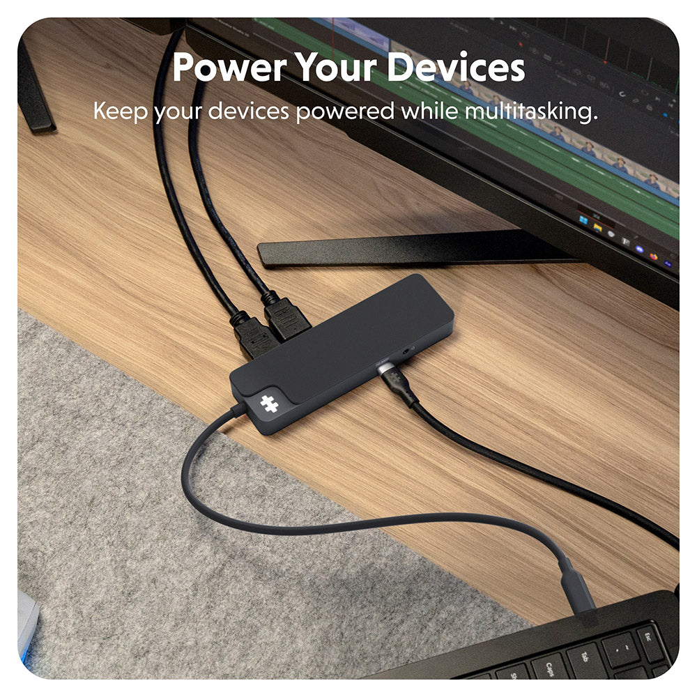 HyperDrive Flex 9 Port Dual HDMI USB-C Mobile Dock