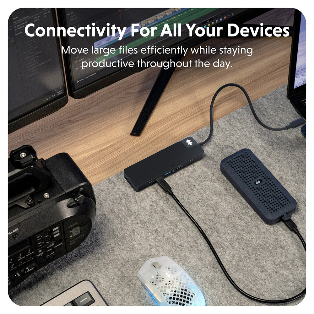 HyperDrive Flex 9 Port Dual HDMI USB-C Mobile Dock