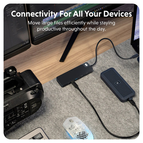 HyperDrive Flex 9 Port Dual HDMI USB-C Mobile Dock