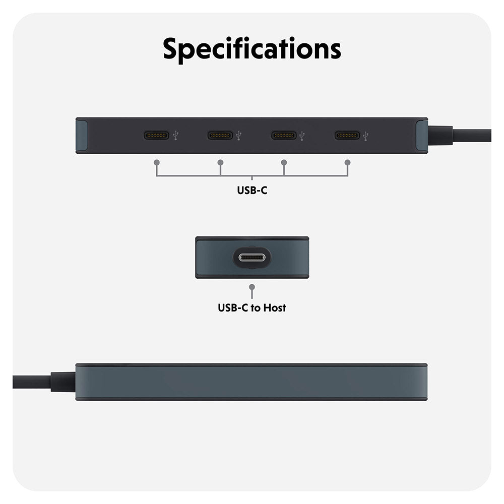 HyperDrive Flex 4 Port USB-C Hub (4C)