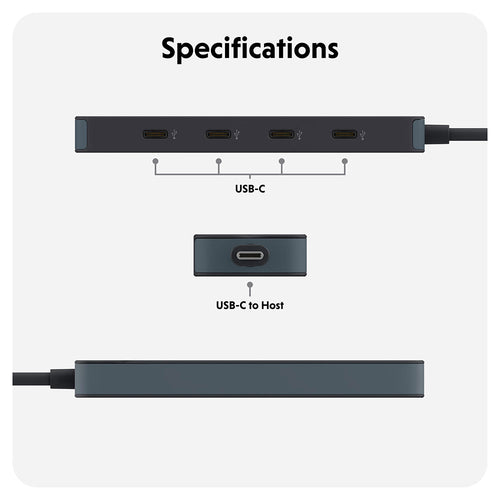 HyperDrive Flex 4 Port USB-C Hub (4C)