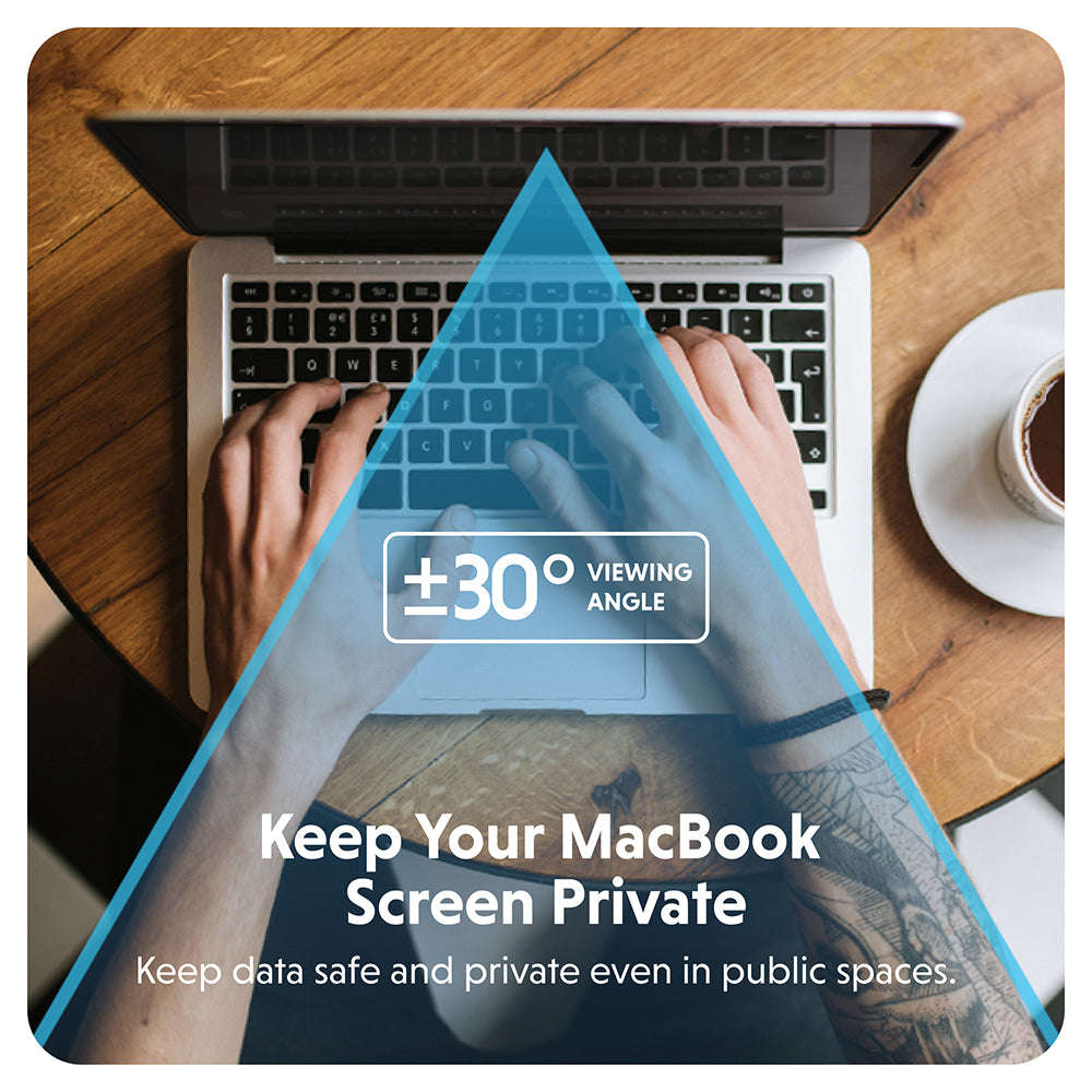 Hyper Magnetic Privacy Screen for MacBook Air M1-M5 13”