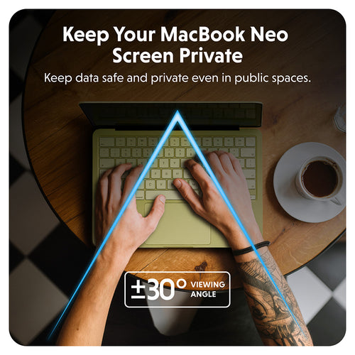 Hyper Magnetic Privacy Screen for MacBook Neo 13”
