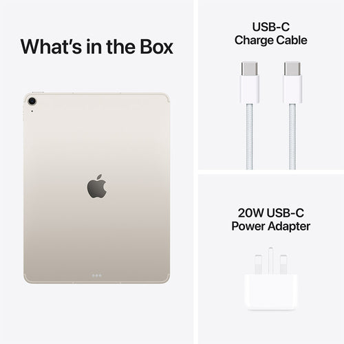 iPad Air 13 M4 Wi-Fi + Cell 512GB - Starlight