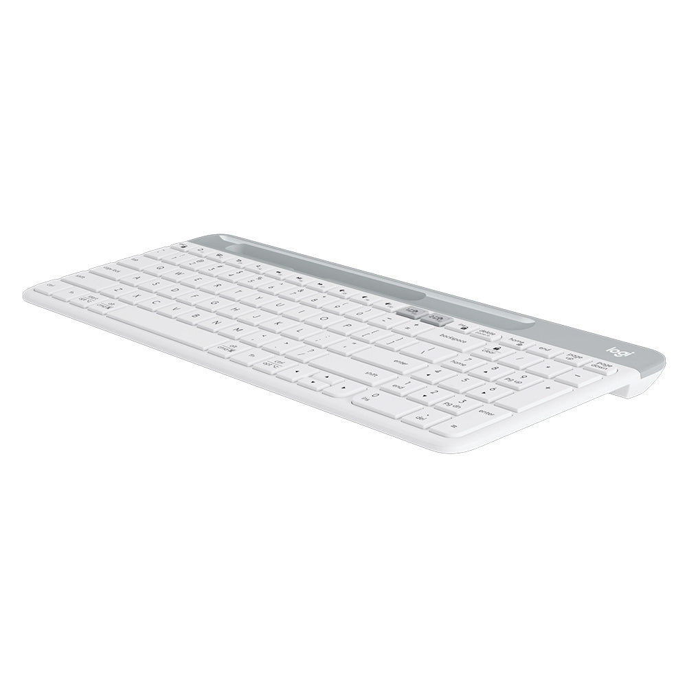 Logitech K580 Slim Multi-Device Wireless Keyboard (White)