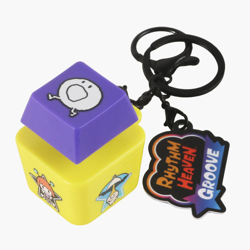 FLB Rhythm Heaven Groove Keycap Keychain