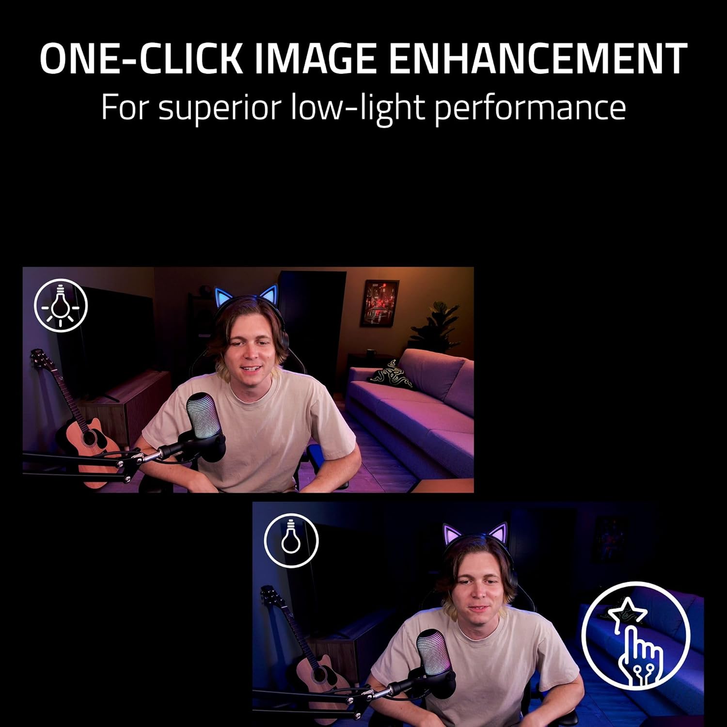Razer Kiyo V2 4K AI Webcam