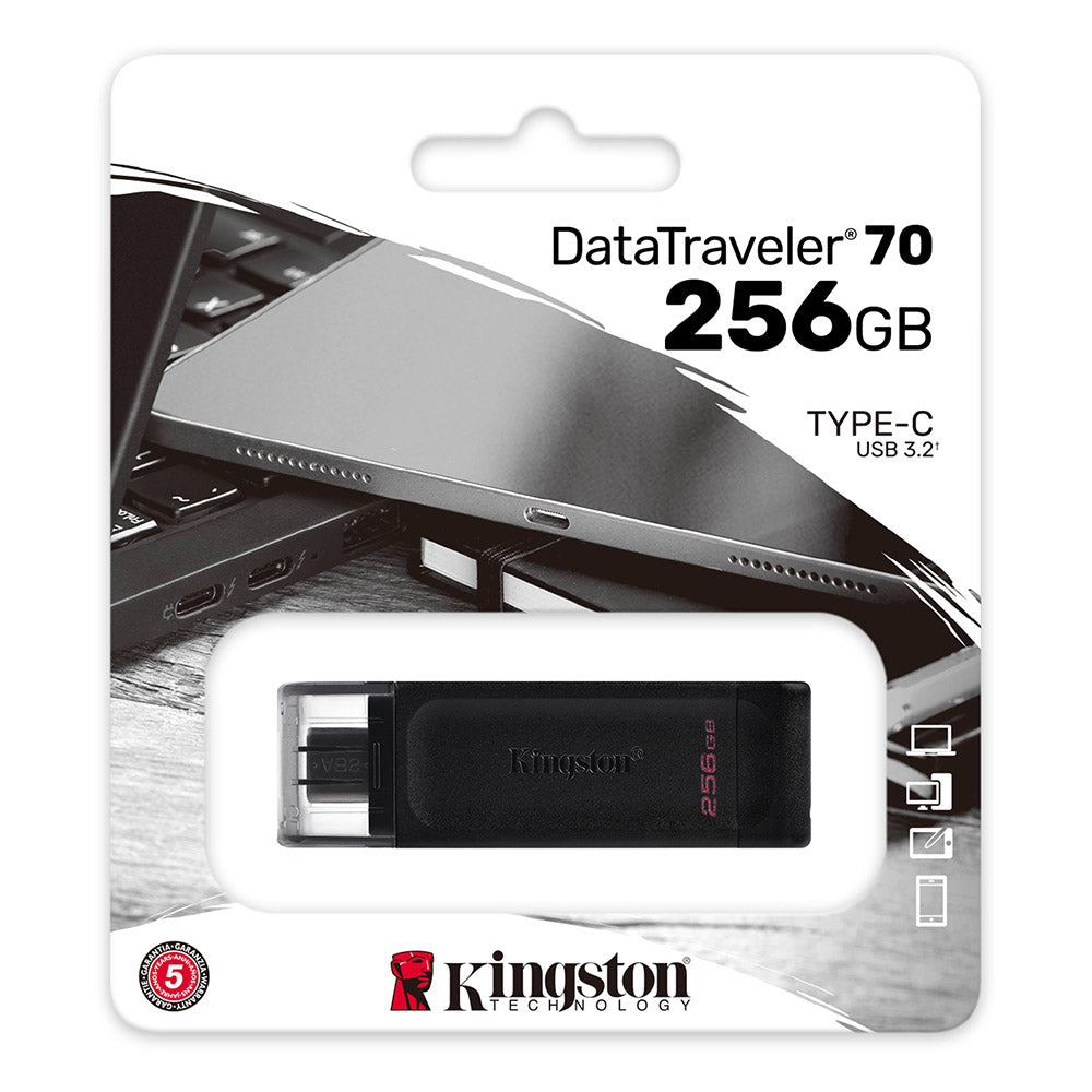 Kingston DataTraveler 70 256GB USB-C Flash Drive