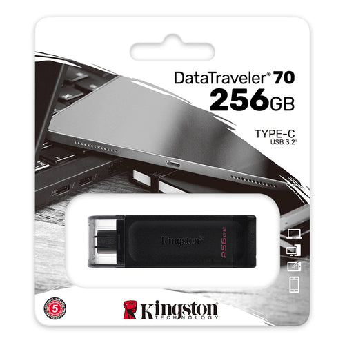 Kingston DataTraveler 70 256GB USB-C Flash Drive