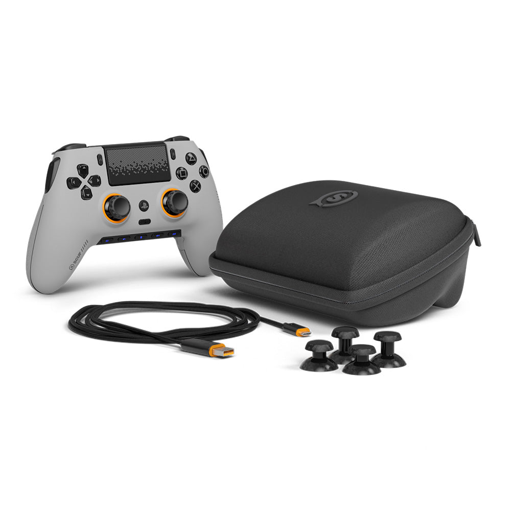Corsair SCUF Omega Wireless Performance Controller for PS5 & PC - Light Gray