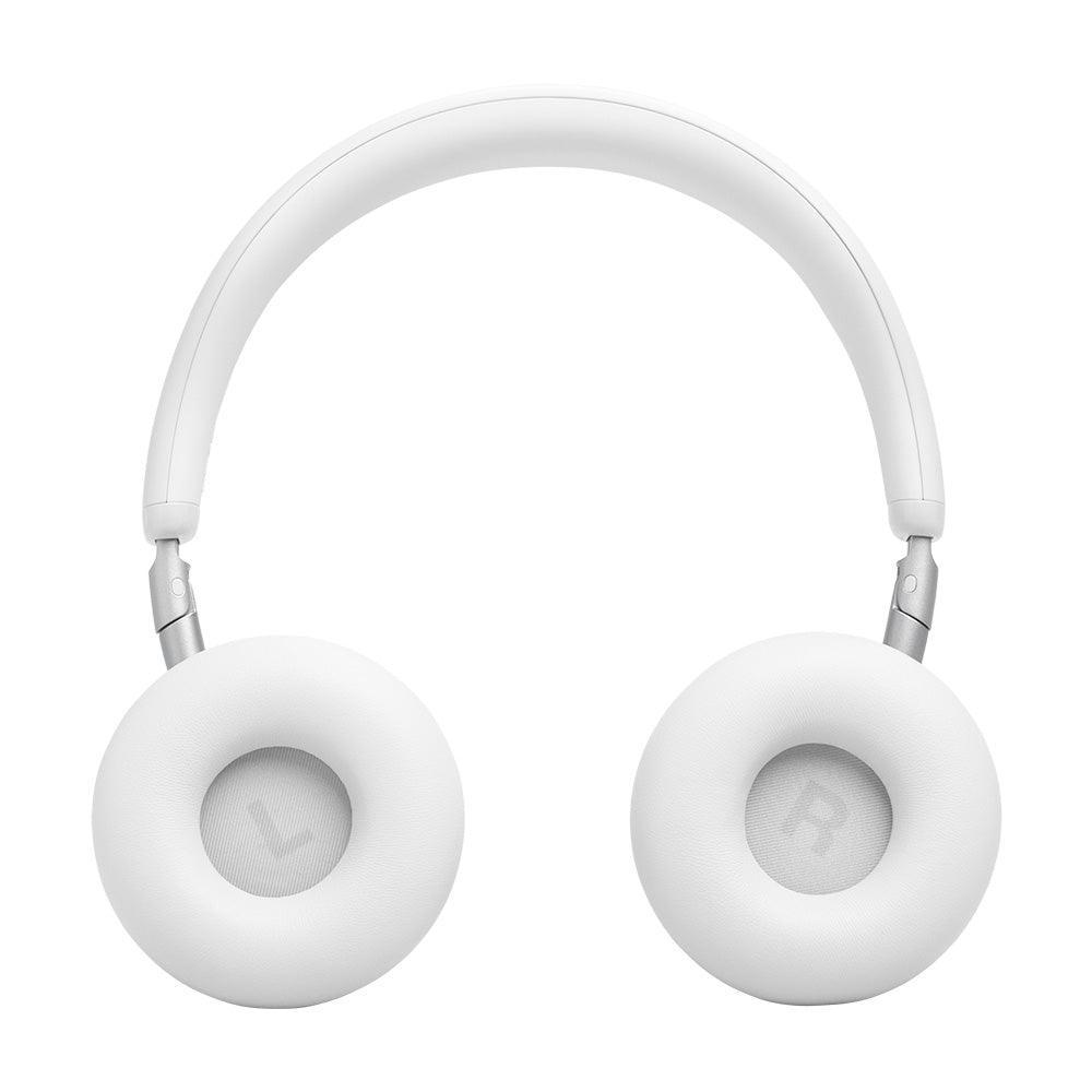 JBL Live 680NC On-Ear ANC BT Headphones - White