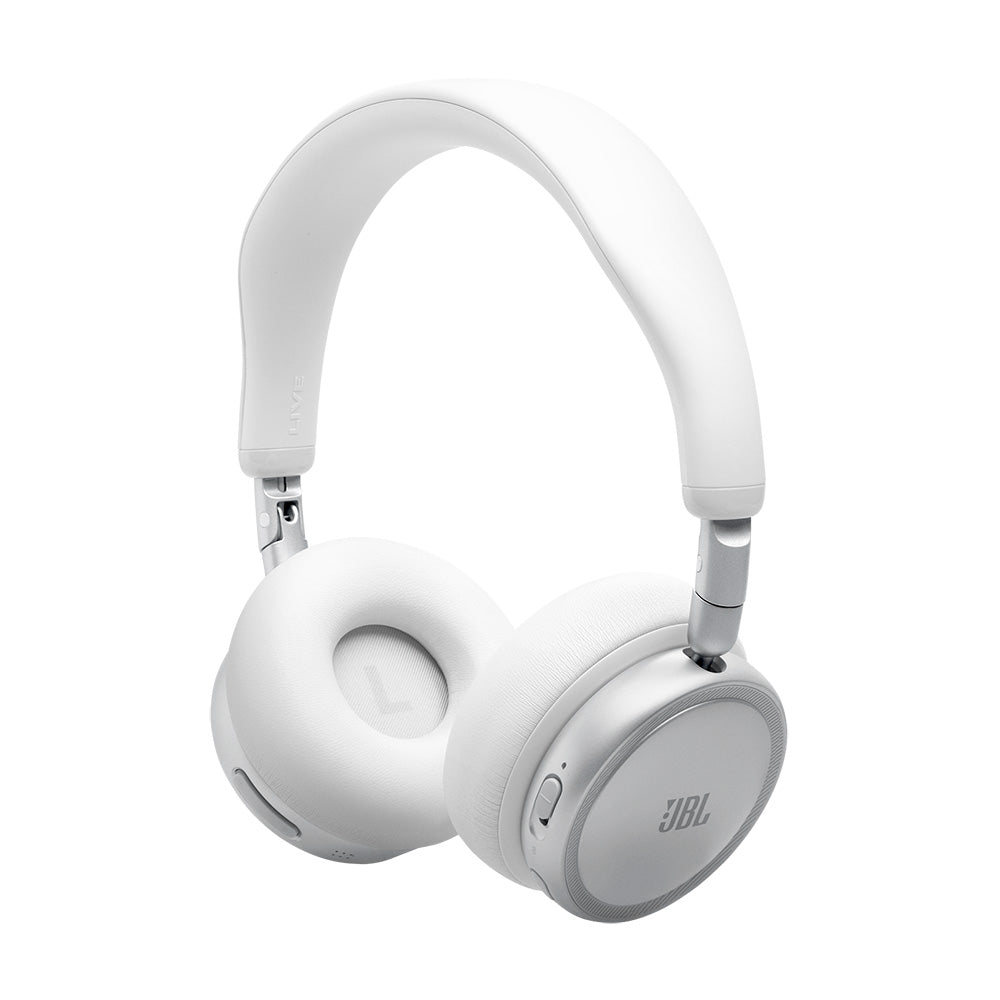 JBL Live 680NC On-Ear ANC BT Headphones - White