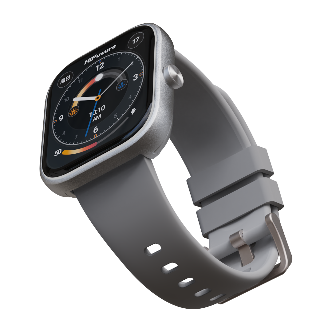 HiFuture Lume Smart Watch (Silver Grey)