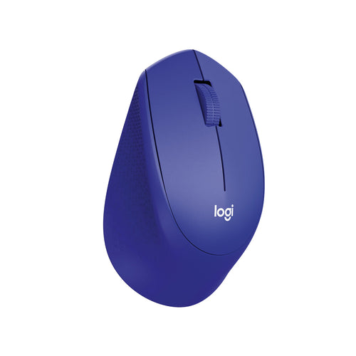 Logitech M331 Silent Plus Wireless Mouse (Blue)