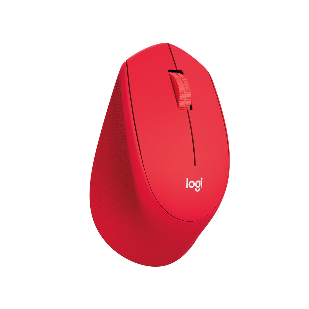 Logitech M331 Silent Plus Wireless Mouse (Red)