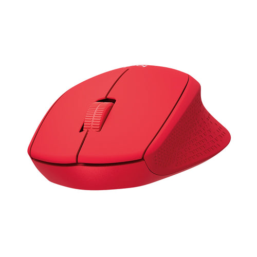 Logitech M331 Silent Plus Wireless Mouse (Red)