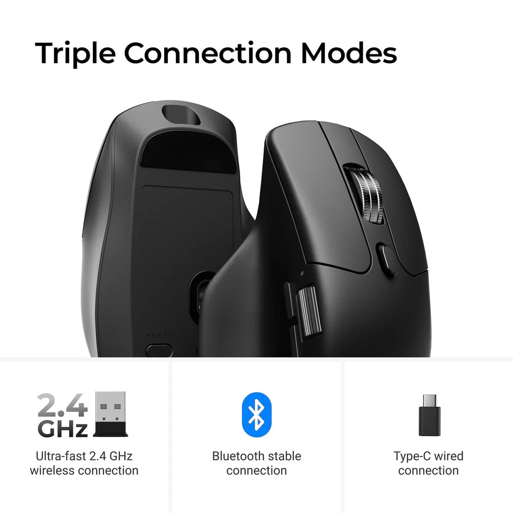 Keychron M6 (M6S-A3) Wireless Mouse (White)