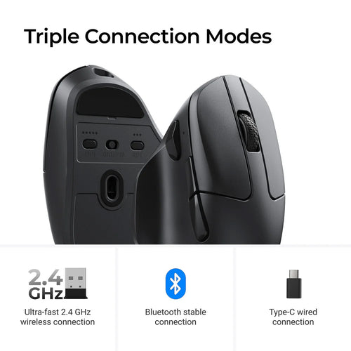 Keychron M7 8K (M7-A23) Wireless Mouse (Black)
