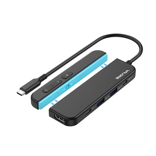Valore 5-in-1 USB-C Hub with Presenter (MH-028)