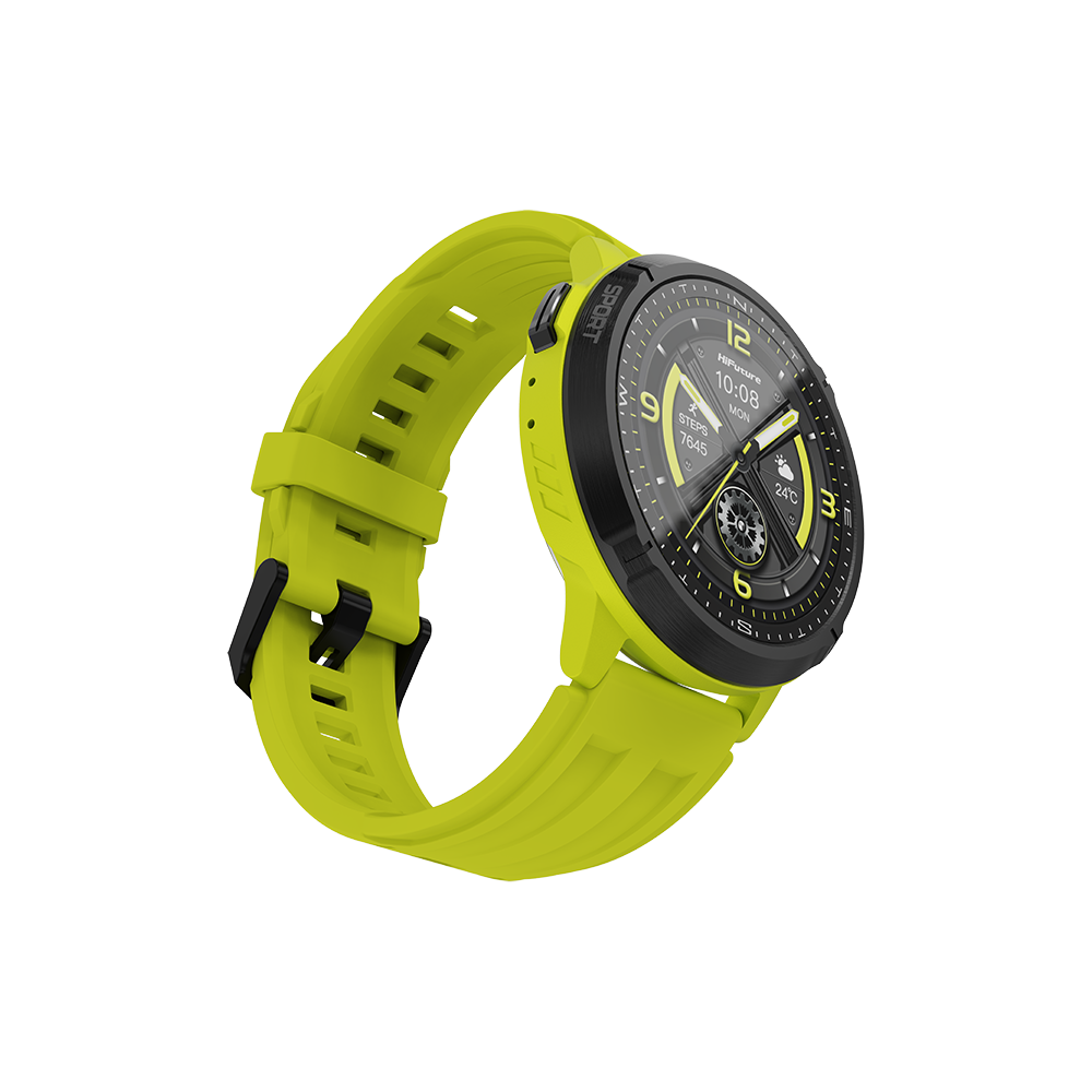HiFuture Mix3 Smart Watch (Fluorescent Yellow)