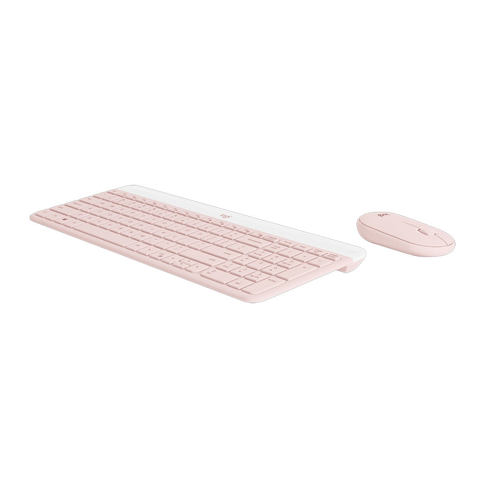 Logitech MK470 Slim Wireless Keyboard and Mouse Combo (Rose)
