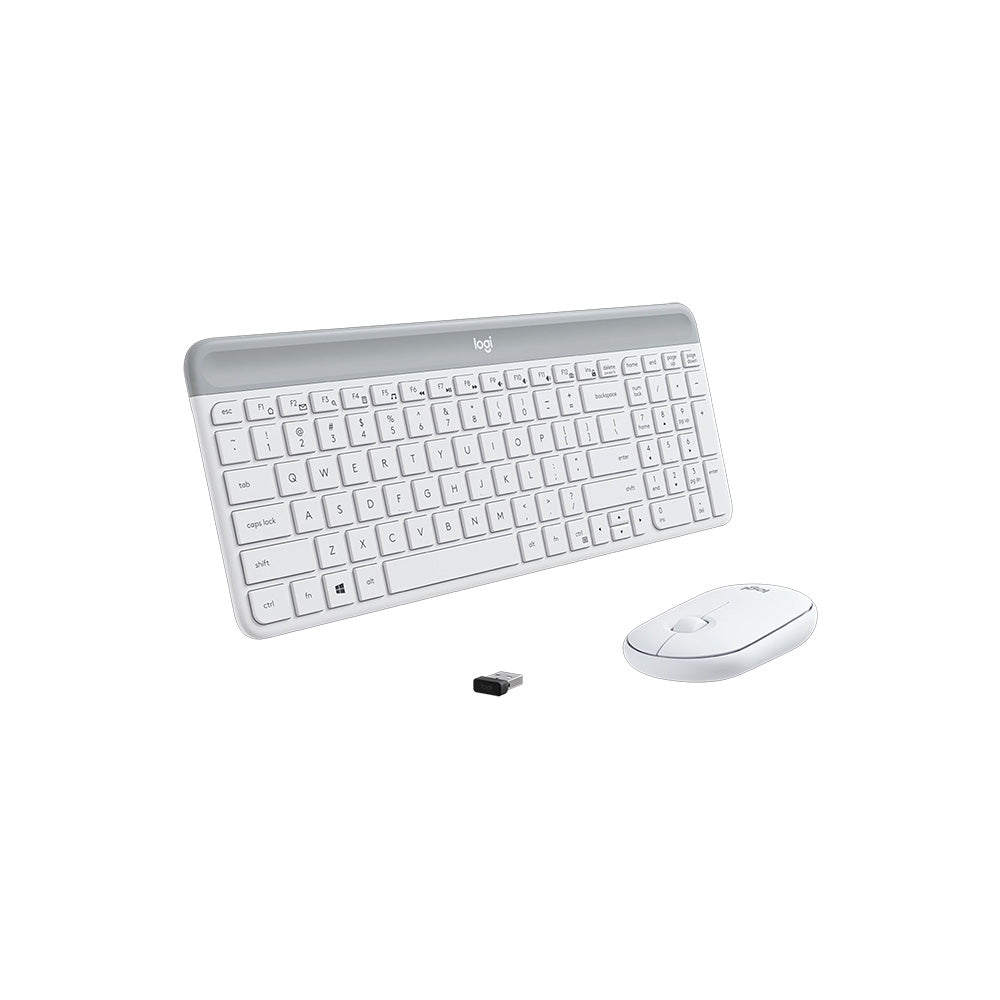 Logitech MK470 Wireless Slim Combo (Off White)