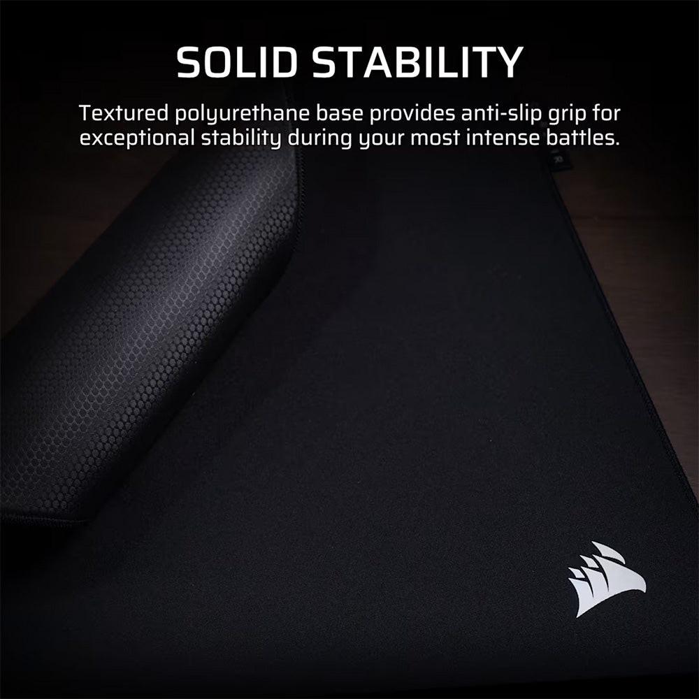 Corsair MM PRO Control Medium Esports-Tuned Cloth Mousepad (Black)