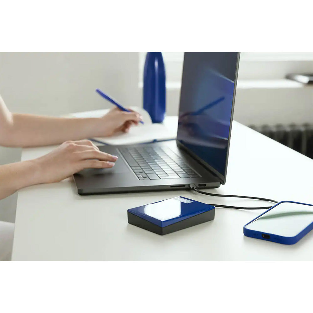 WD My Passport 2TB (native USB-C) HDD - Blue