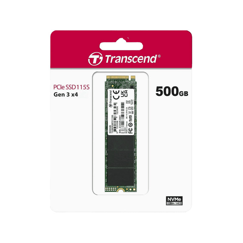 Transcend MTE115S 500GB M.2 2280 PCIE SSD – Challenger Singapore