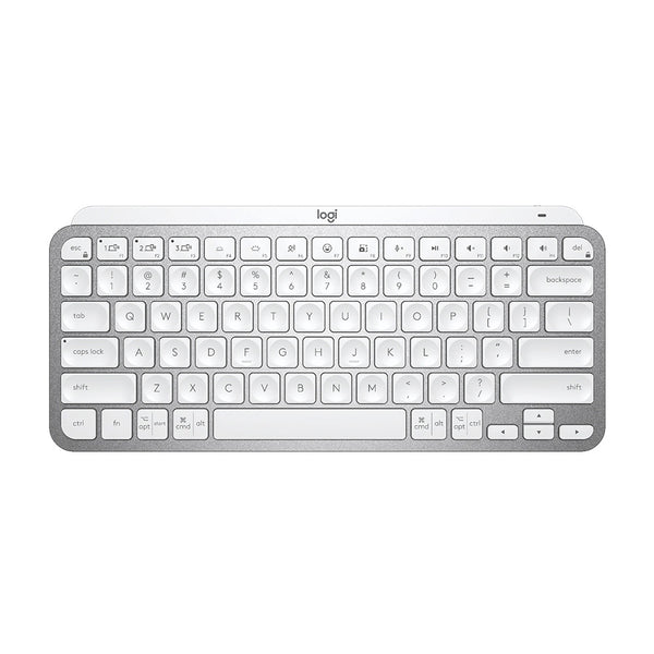 Logitech MX Keys Mini Wireless Bluetooth Keyboard (Pale Grey