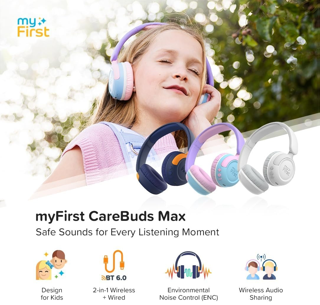 myFirst CareBuds Max Cotton Candy Mix