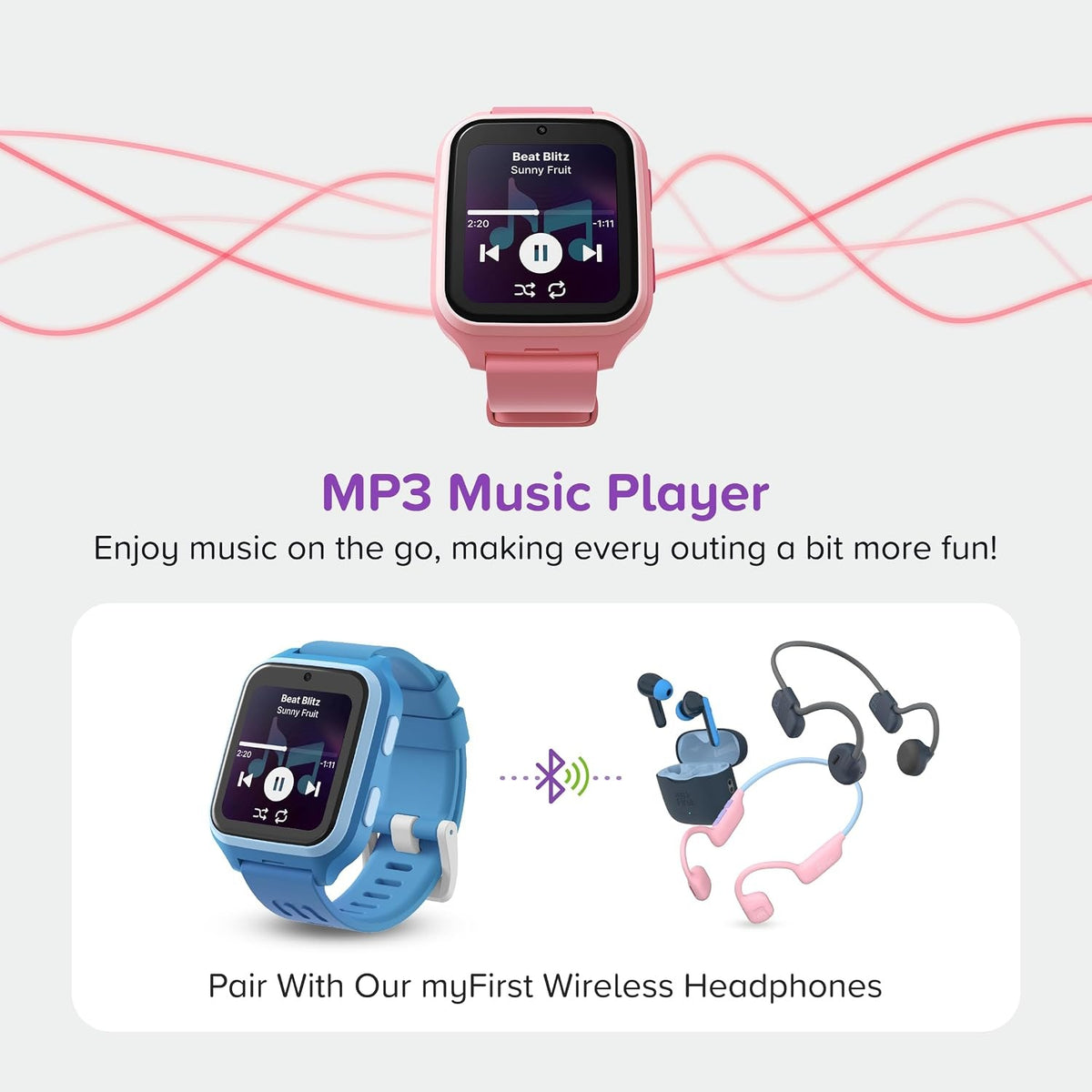 myFirst Fone M1 Smart Watch Steel Blue EU