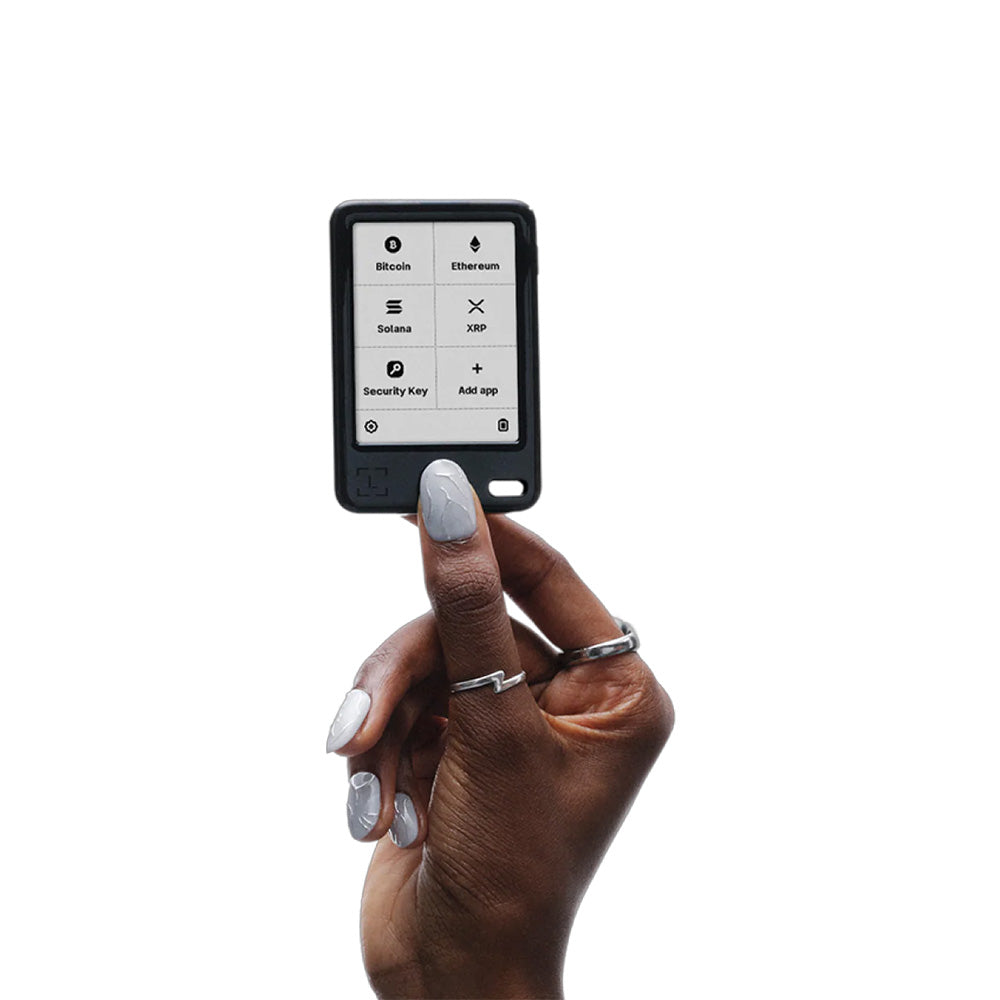 Ledger Nano Gen 5 Crypto Hardware Wallet (Jet Black)