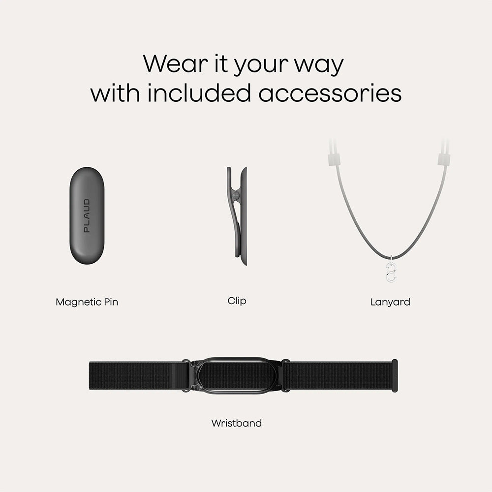 Plaud NotePin S (Black)