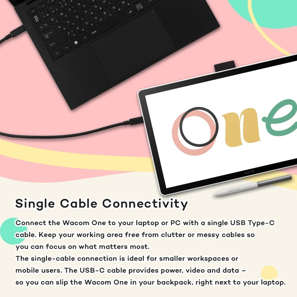 Wacom One 14 Pen Display (DTC141) – Challenger Singapore