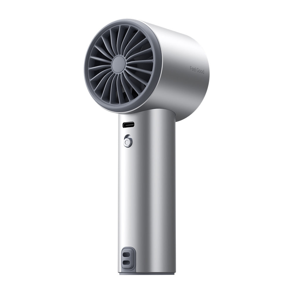 Jisulife Pro1S-Titanium Silver Handheld USB Fan (2026