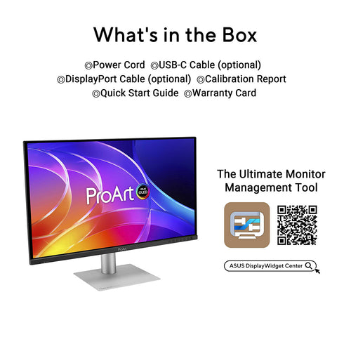 Asus ProArt PA279CDV - 27 UHD OLED Professional Monitor