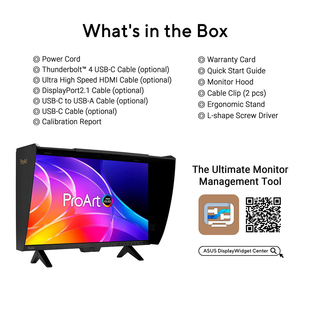 Asus ProArt PA27USD - 27 UHD OLED Professional Monitor