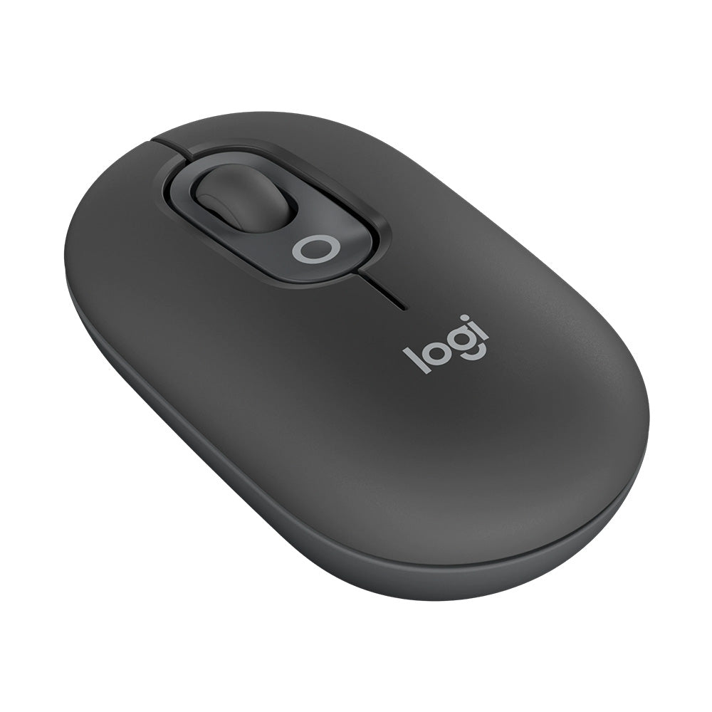 Logitech POP Wireless Bluetooth Mouse with Emoji (Graphite)