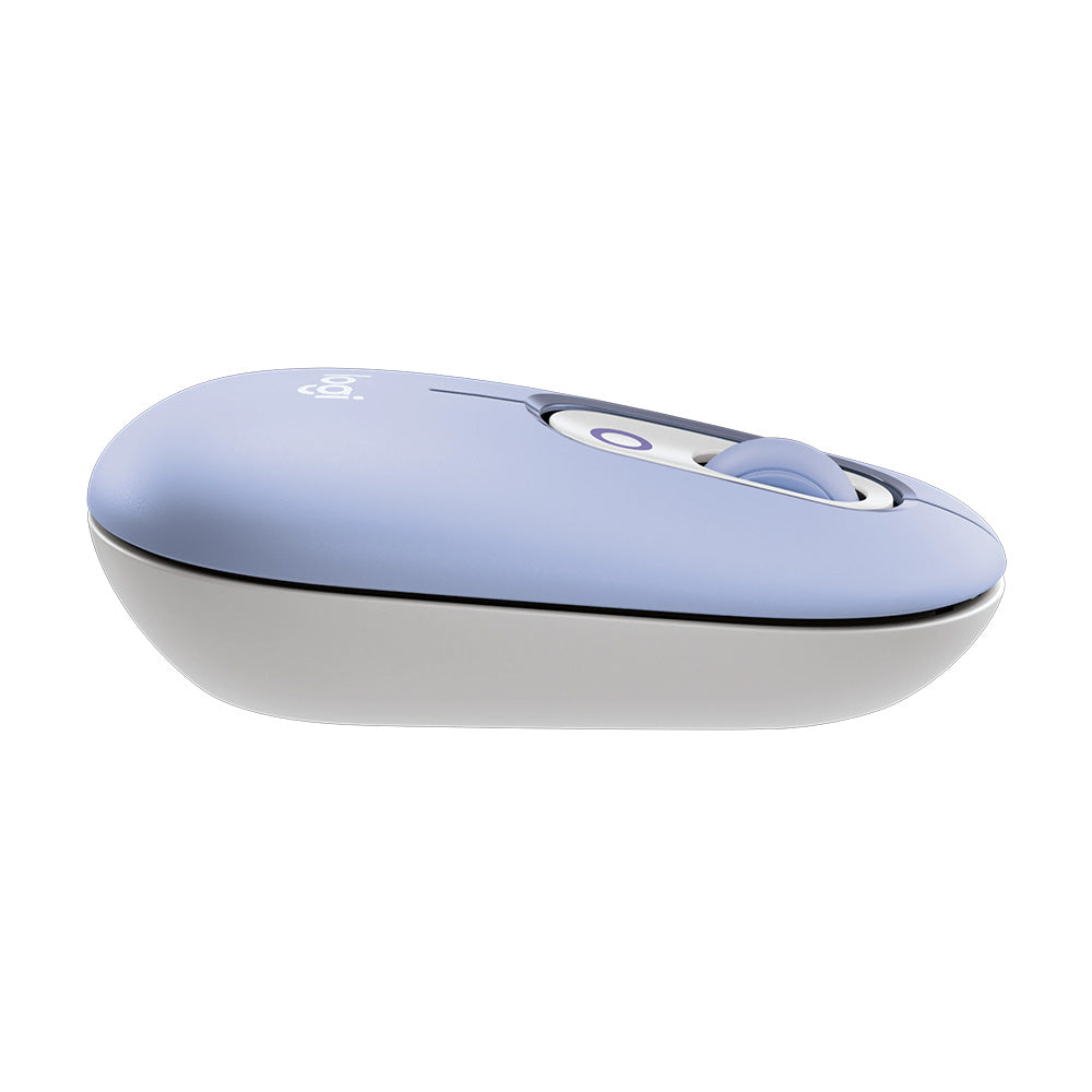 Logitech POP Wireless Bluetooth Mouse with Emoji (Lilac)