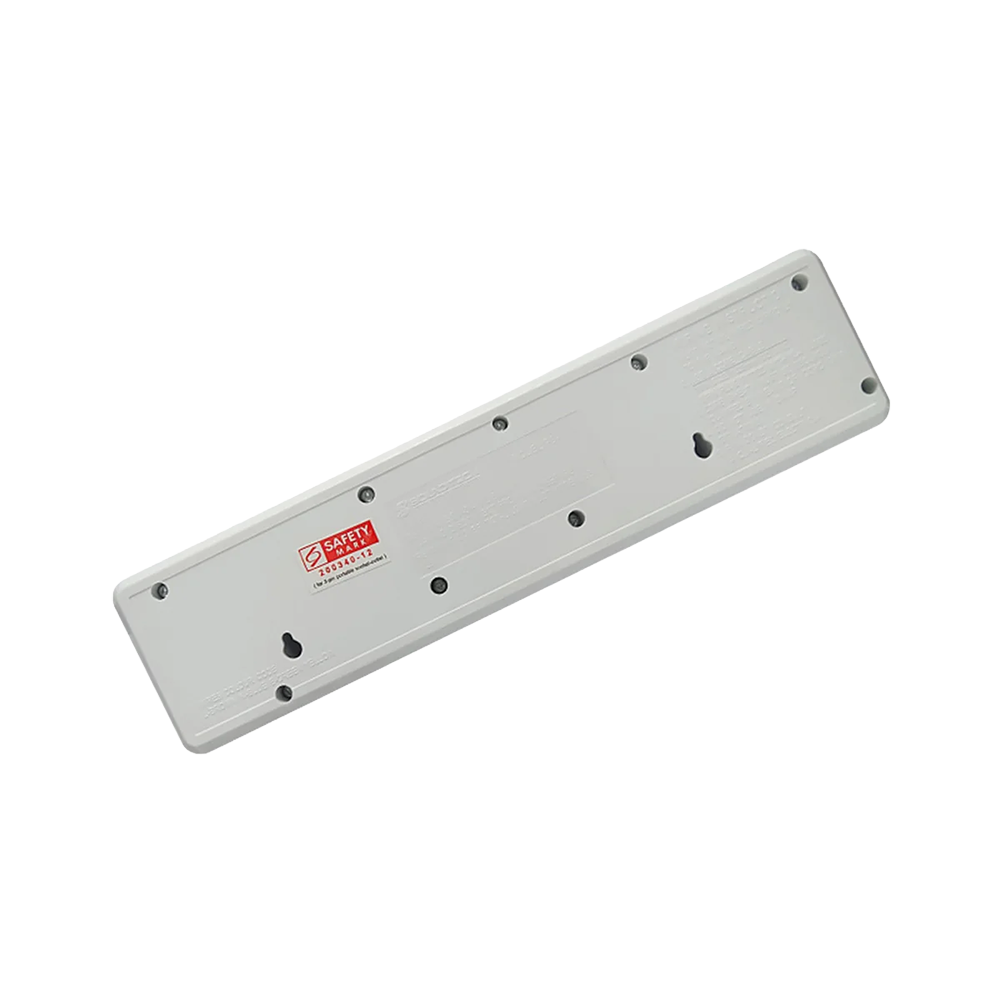 SoundTeoh PS-004A 4Way 2M Extension Socket (White)