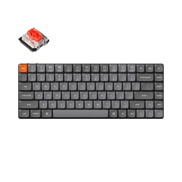 Keychron K3 Max (K3M-H1) Wireless Custom Mechanical Keyboard (Red