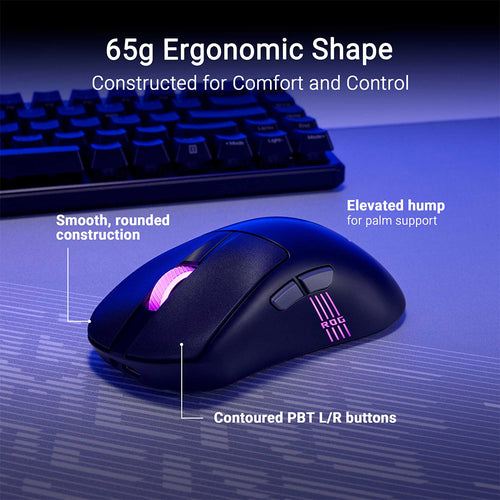 Asus ROG Keris II Origin Wireless Gaming Mouse (Black)
