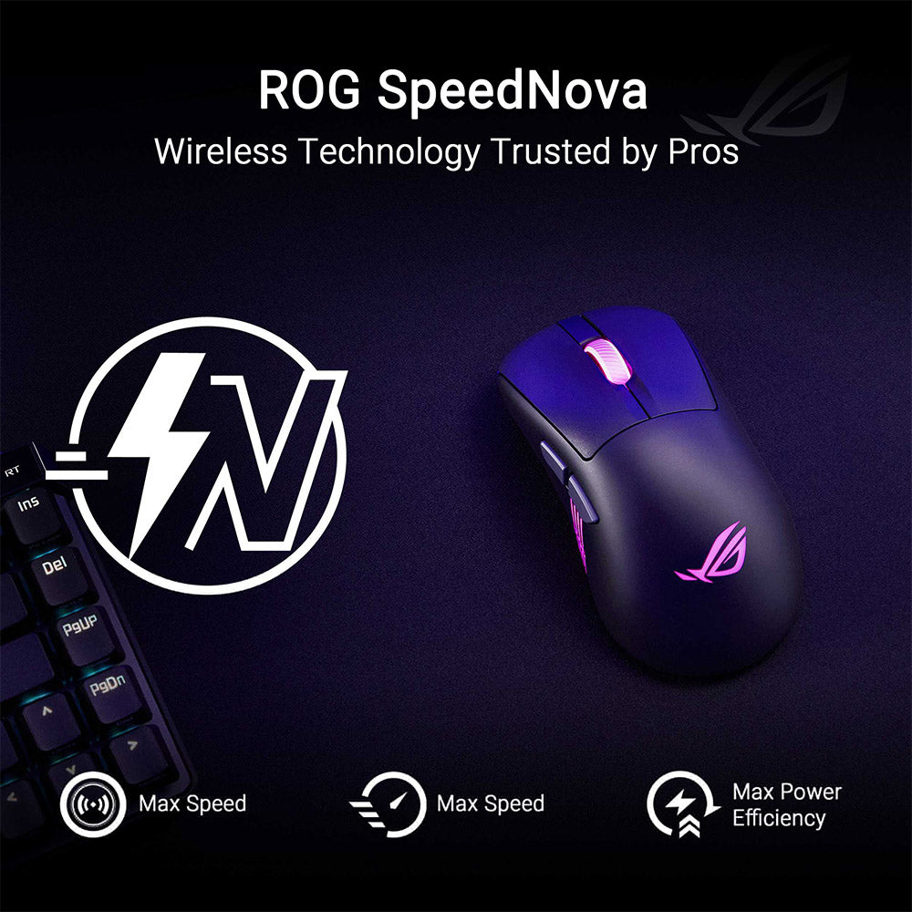 Asus ROG Keris II Origin Wireless Gaming Mouse (Black)