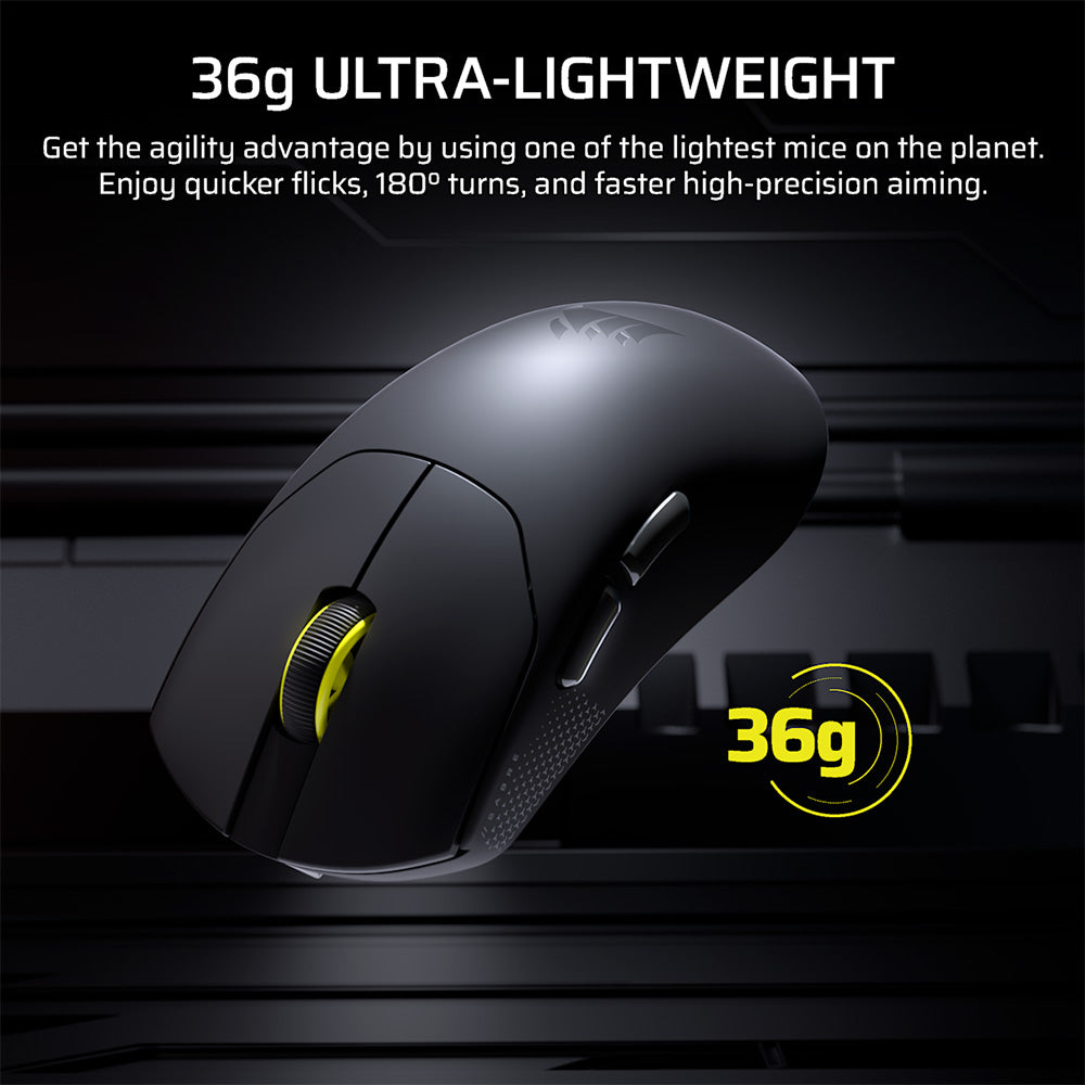 Corsair Sabre v2 Pro Ultralight Wireless Gaming Mouse (Black