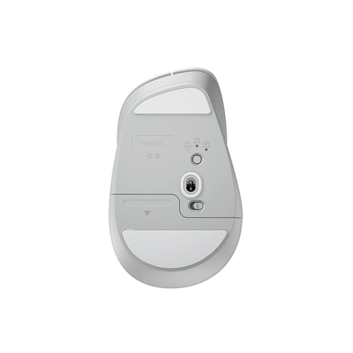 Logitech Signature Comfort Plus M850 L Bluetooth Mouse (White)