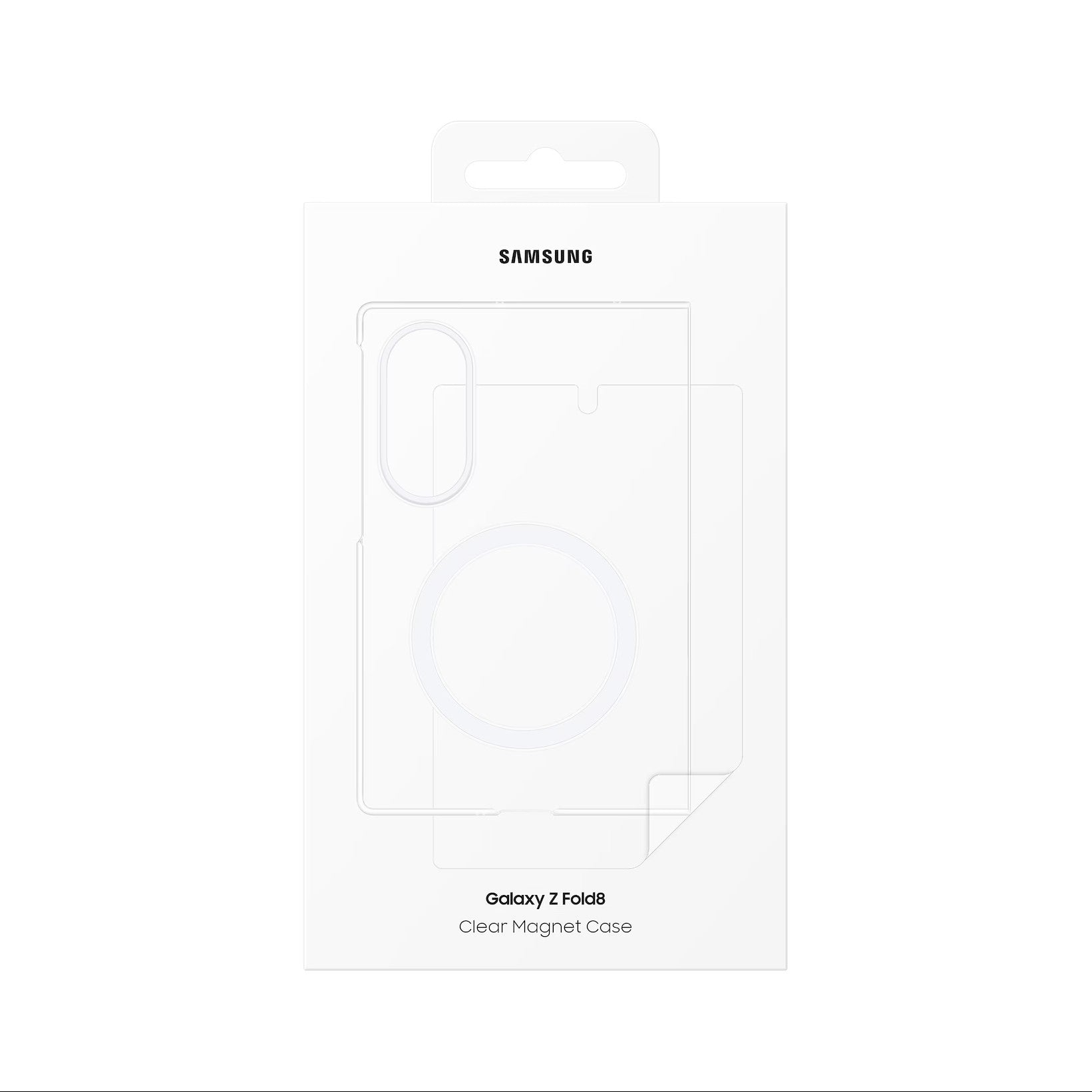 Samsung Galaxy Z Fold8 Clear Magnet Case EF-CF971CTEGWW