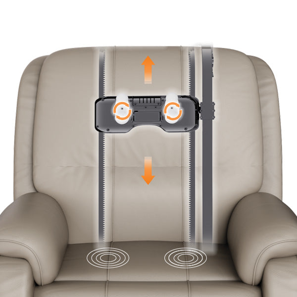 OTO SLV-01 Silver Premium Wellness Recliner