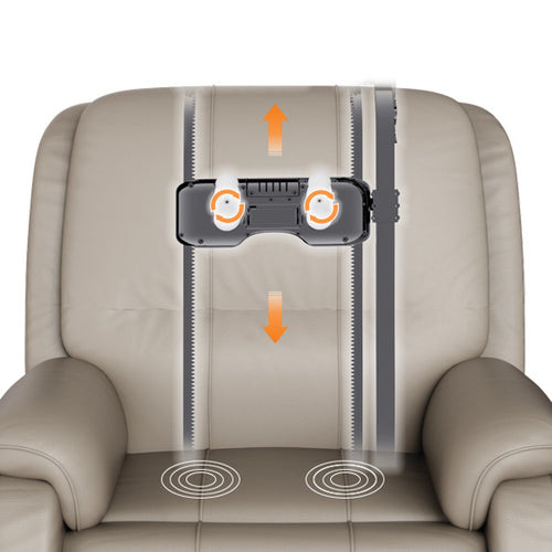 OTO SLV-01 Silver Premium Wellness Recliner